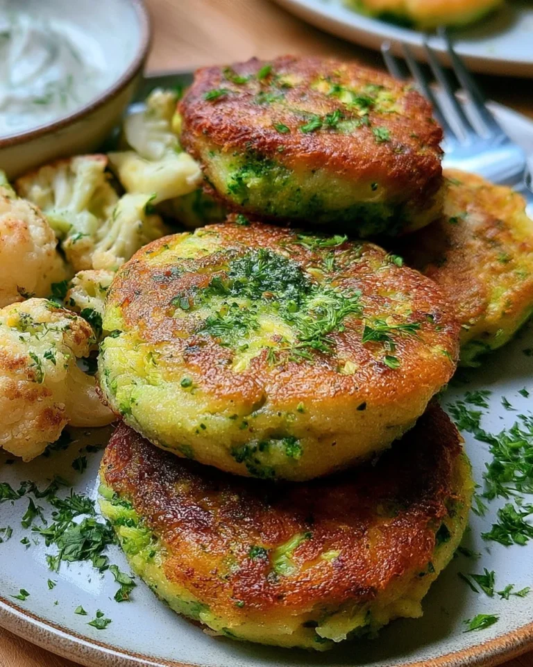 Galettes de brocoli faciles à préparer pour un repas sain