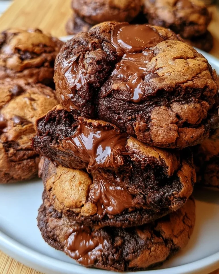 Browkies fondants et moelleux, fusion parfaite entre brownie et cookie
