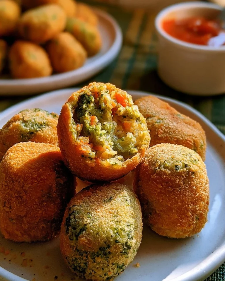 Recette de croquettes aux brocolis et carottes, plat savoureux et sain